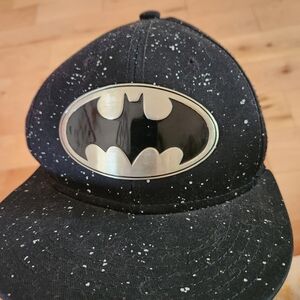 Black Batman Logo Cap
